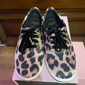 Kate spade + Keds leopard sneakers
